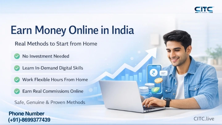 Earn Money Online in India: Real Ways to Start from Home in 2026