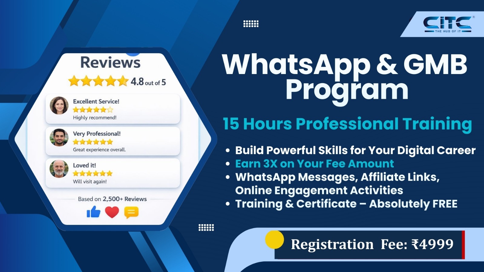 digital marketing training program with paid tasks